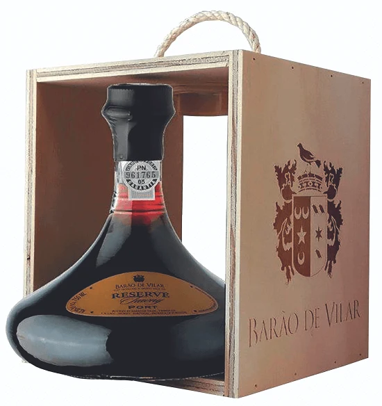 Porto Barão De Vilar Reserve Tawny Decanter