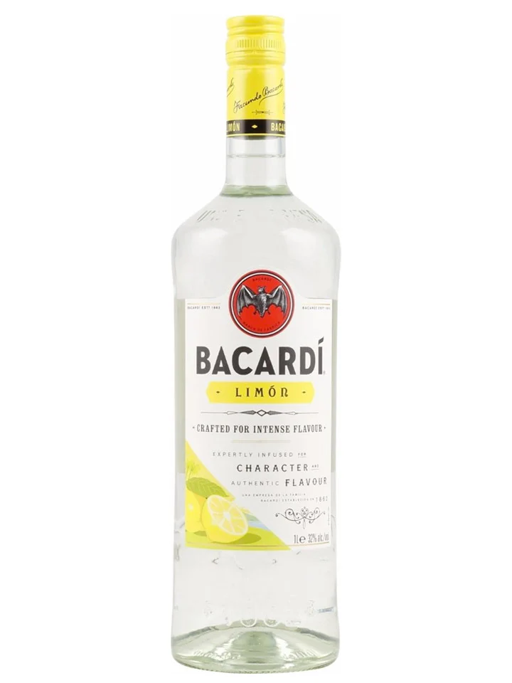 Bacardi Limon 35% ABV Flavoured Rum 1L