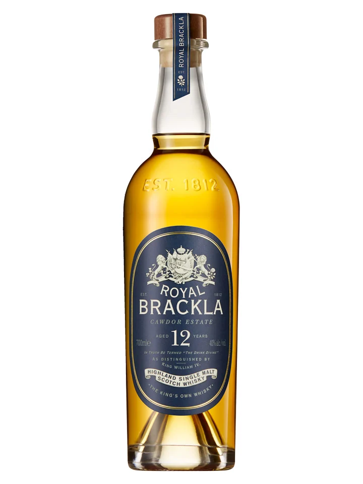 Royal Brackla 12 Year Old Highland Single Malt Scotch Whisky 700mL