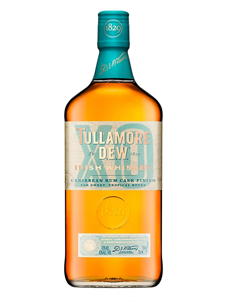Tullamore DEW XO Caribbean Rum Cask Finish Irish Blended Whiskey 700mL