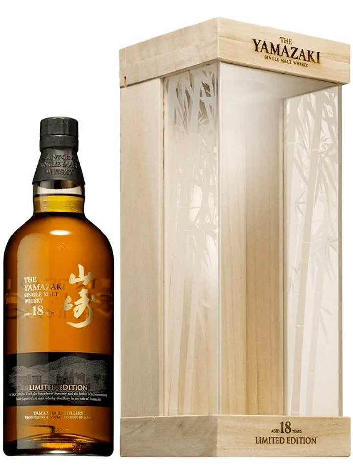 Yamazaki 18 Year Old Limited Edition Single Malt Japanese Whisky 700mL