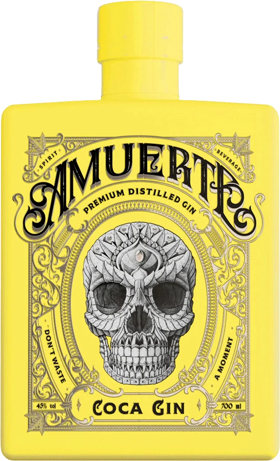 Gin Amuerte Coca Leaf Yellow Edition