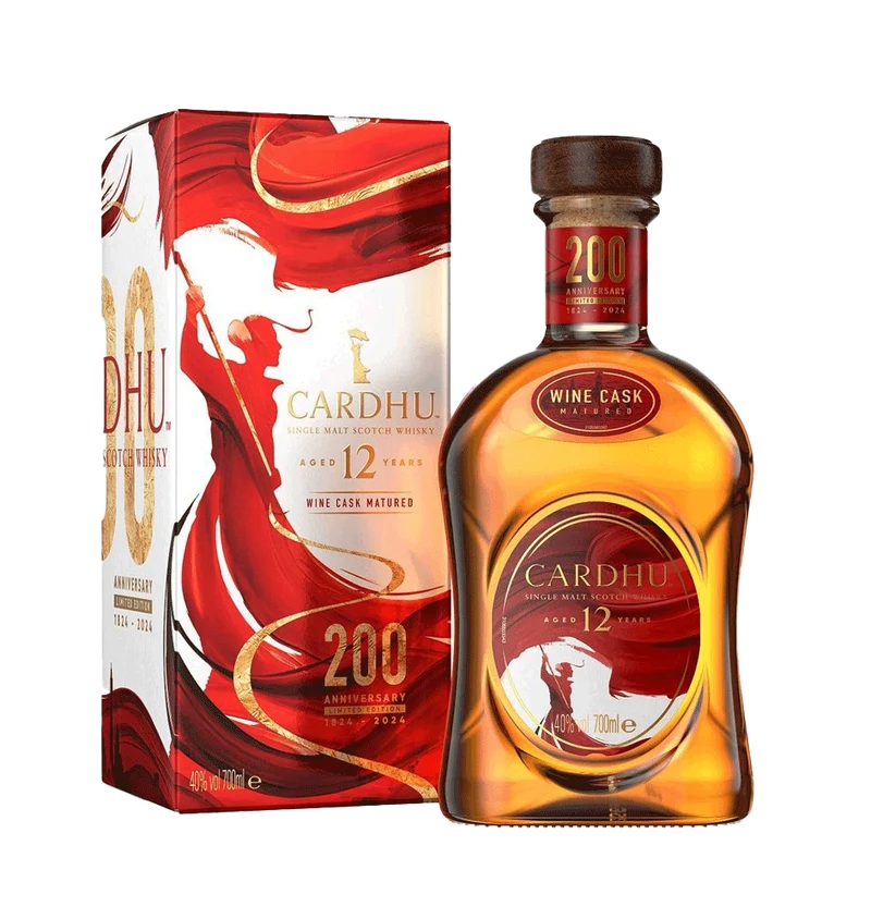 Whisky Cardhu 12 Anos - 200 Anniversary Wine Cask Edition