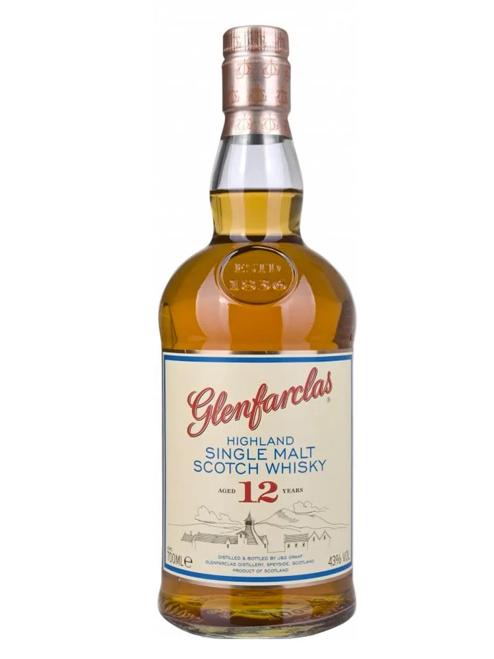 Glenfarclas 12 Year Old Single Malt Scotch Whisky 700mL