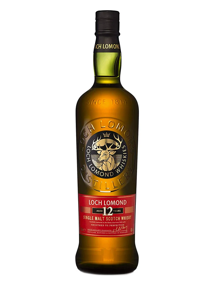 Loch Lomond 12 Year Old Single Malt Scotch Whisky 700mL
