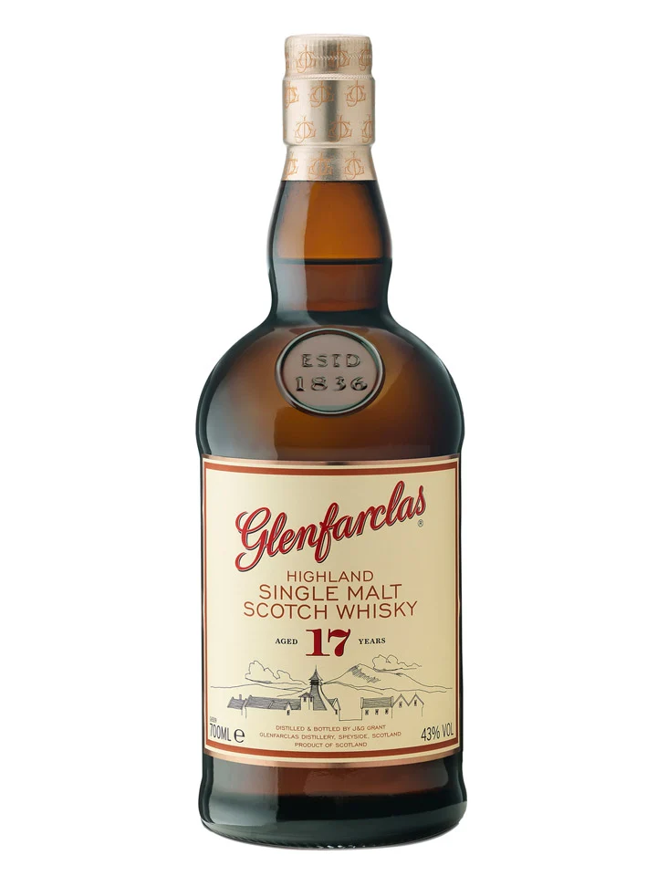 Glenfarclas 17 Year Old Single Malt Scotch Whisky 700mL