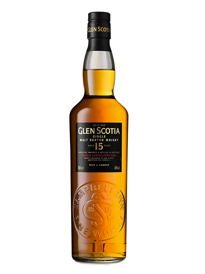 Glen Scotia 15 Year Old Single Malt Scotch Whisky 700mL