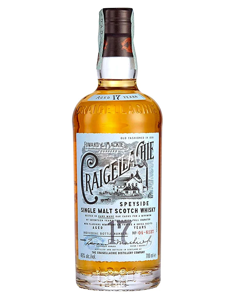 Craigellachie 17 Year Old Single Malt Scotch Whisky 700mL