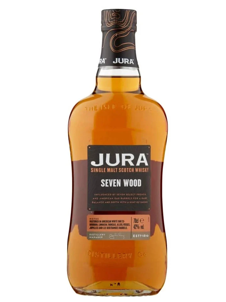 Jura Seven Wood Single Malt Scotch Whisky 700mL