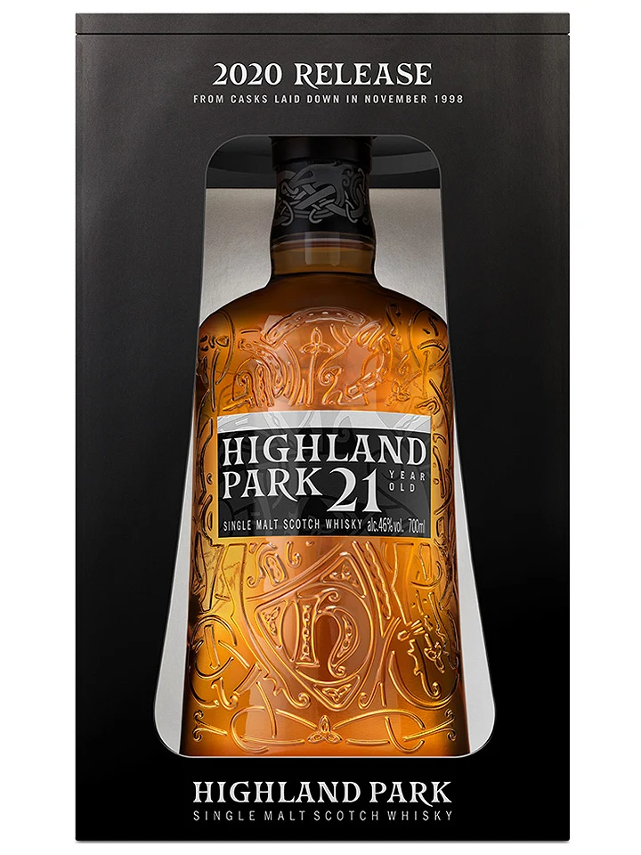 Highland Park 21 Year Old Single Malt Scotch Whisky 700mL