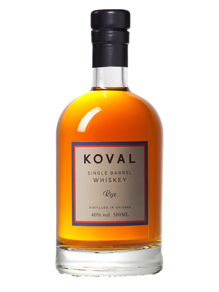 Koval Single Barrel Rye Whiskey 500mL