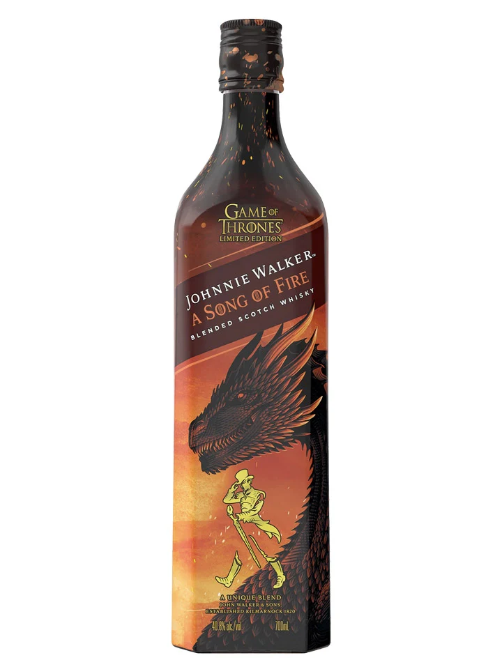 Johnnie Walker A Song of Fire Scotch Whisky 700mL