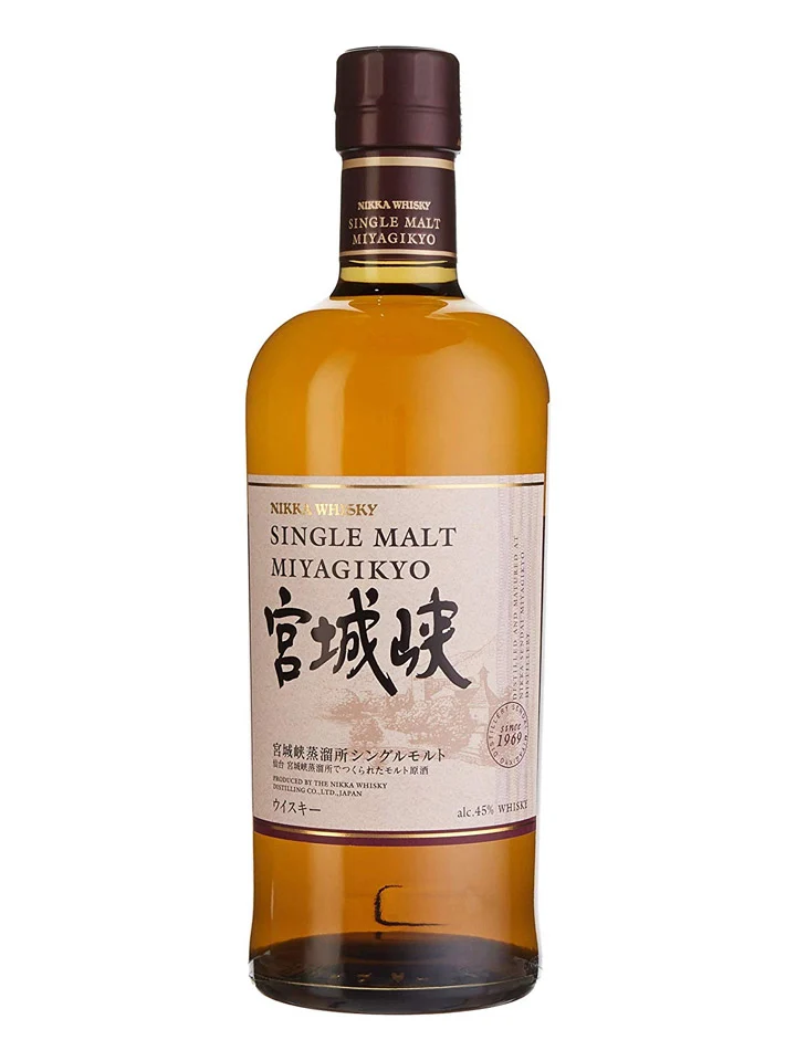 Nikka Miyagikyo Single Malt Japanese Whisky 700mL