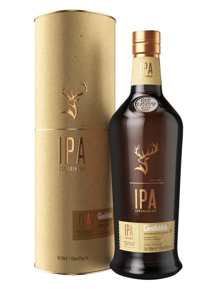 Glenfiddich Experiment 01 IPA Cask Finish Single Malt Scotch Whisky 700mL