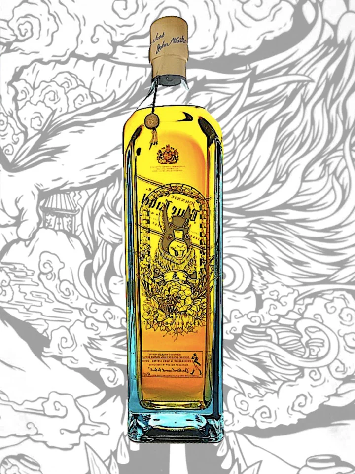 Johnnie Walker Blue Label Zodiac Collection Year Of The Rabbit Blended Scotch Whisky 1L