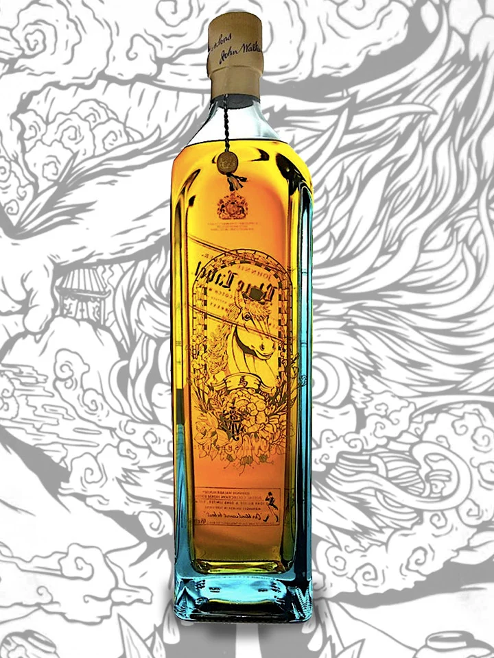 Johnnie Walker Blue Label Zodiac Collection Year Of The Horse Blended Scotch Whisky 1L