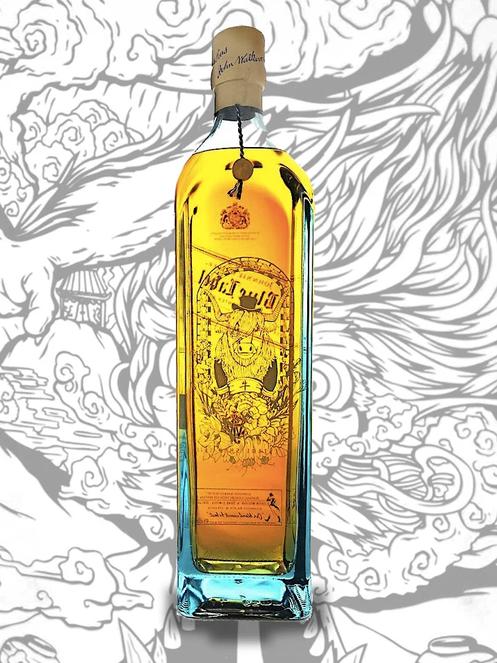 Johnnie Walker Blue Label Zodiac Collection Year Of The Ox Blended Scotch Whisky 1L