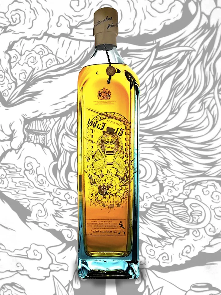 Johnnie Walker Blue Label Zodiac Collection Year Of The Snake Blended Scotch Whisky 1L