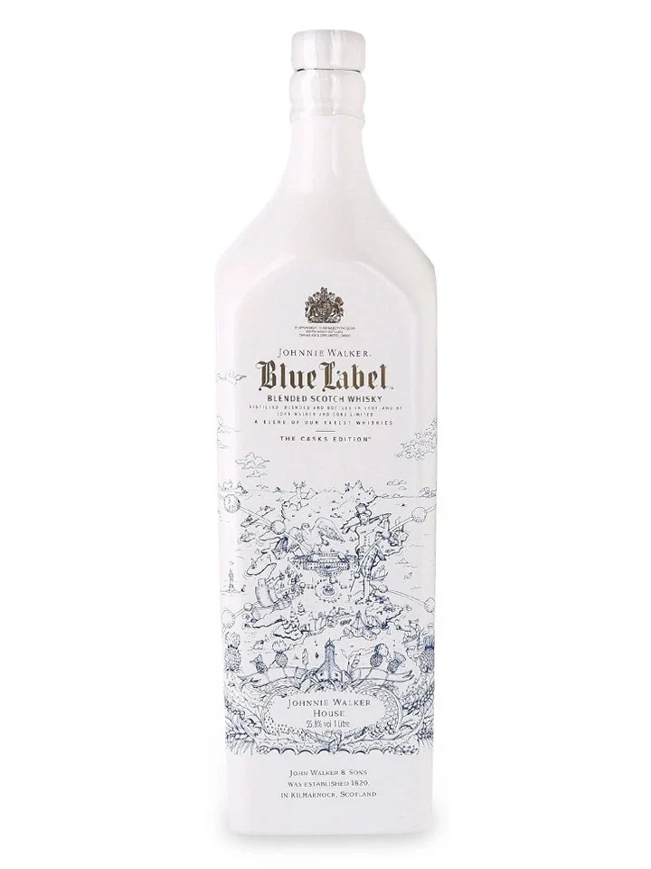 Johnnie Walker House Willow Blue Label Limited Edition Blended Scotch Whisky 1L