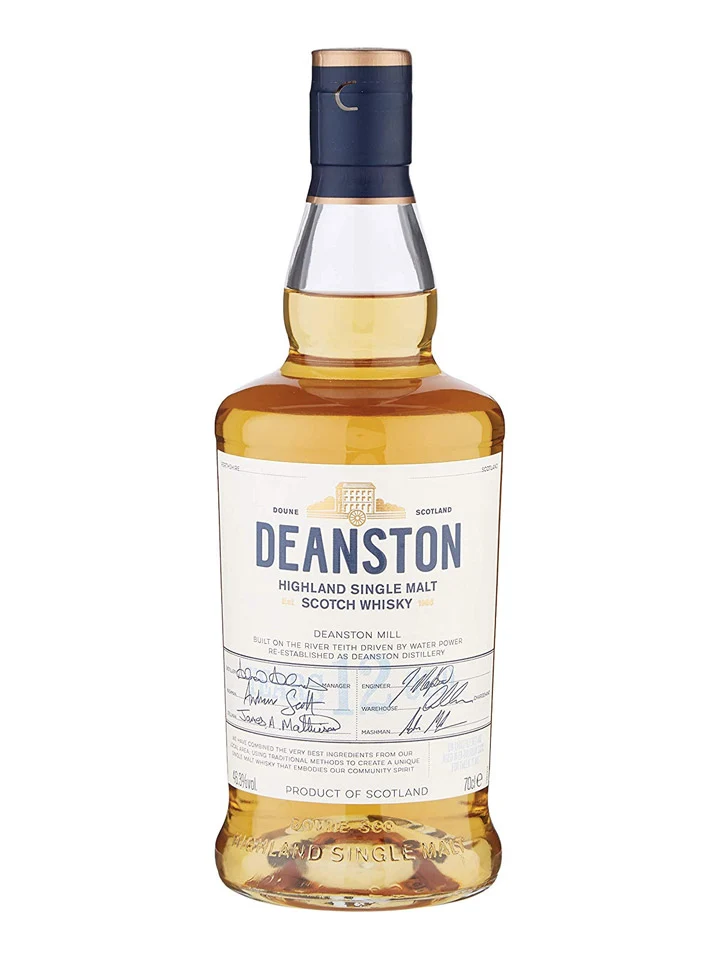 Deanston 12 Year Old Highland Single Malt Scotch Whisky 700mL