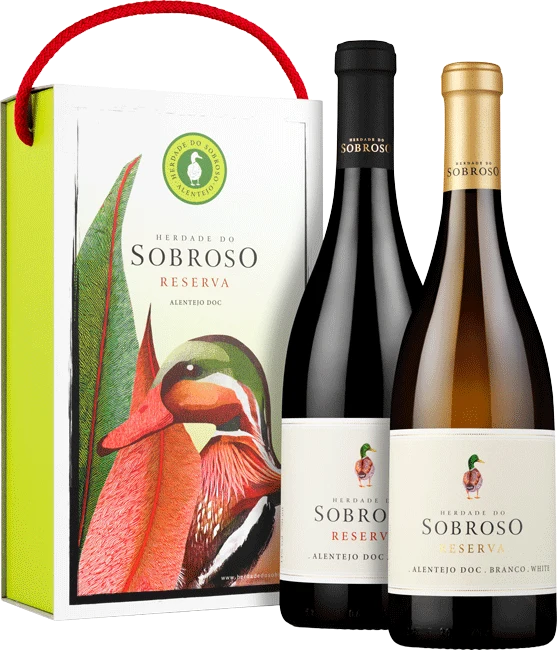 Conjunto Sobroso Reserva Tinto & Branco