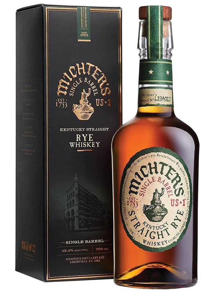 Michter's US 1 Single Barrel Straight Rye Whiskey 700mL