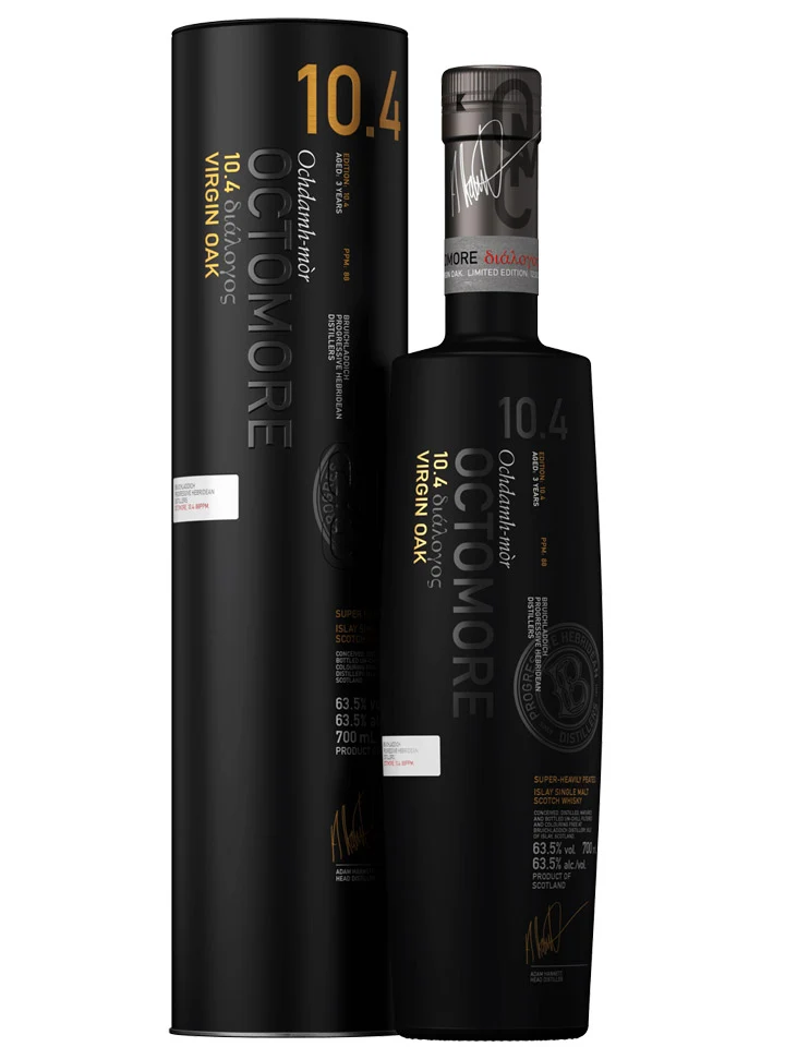 Bruichladdich Octomore 10.4 Islay Single Malt Scotch Whisky 700mL
