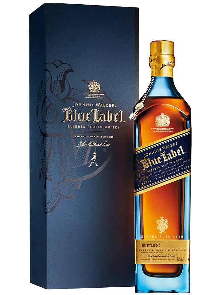 Johnnie Walker Blue Label Blended Scotch Whisky 1L