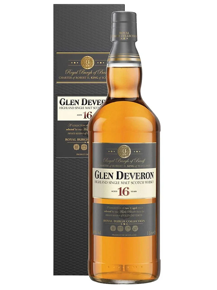 Glen Deveron 16 Year Old Scotch Whisky Single Malt 1L