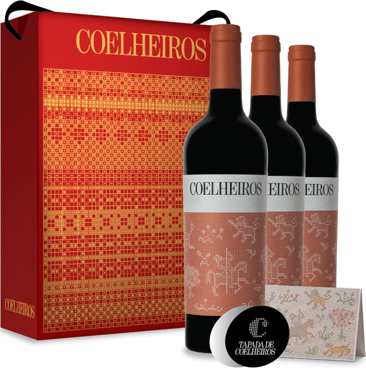 Conjunto Coelheiros Colheita Tinto (3 Garrafas) 2022