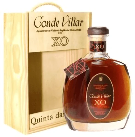 Aguardente Conde Villar Xo (caixa Madeira)