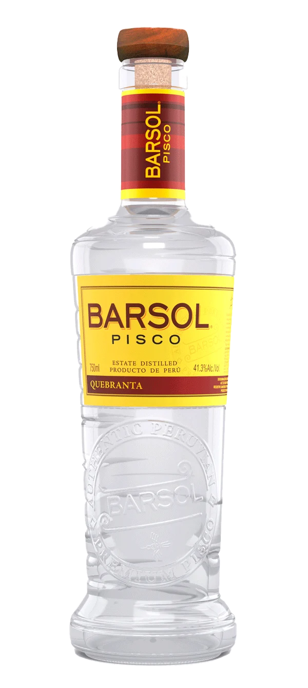 Aguardente Barsol Pisco Puro Quebranta