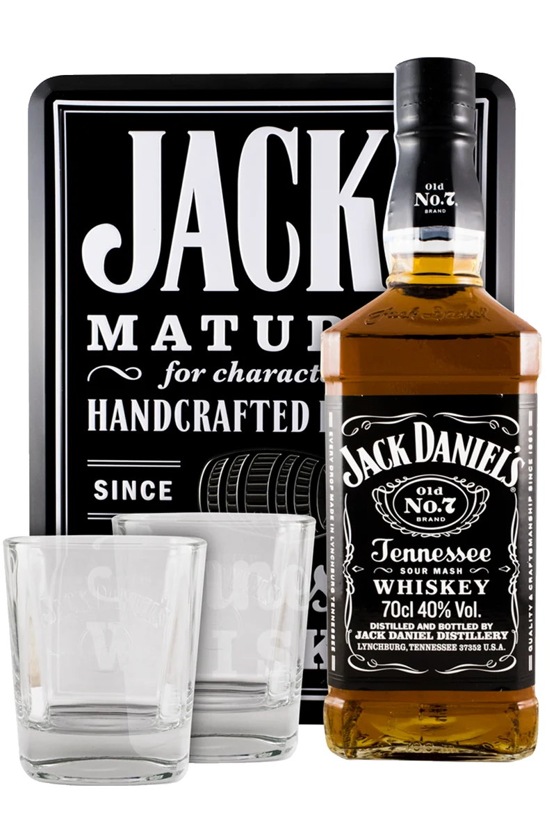 Jack Daniel's Mealbox + 2 Copos