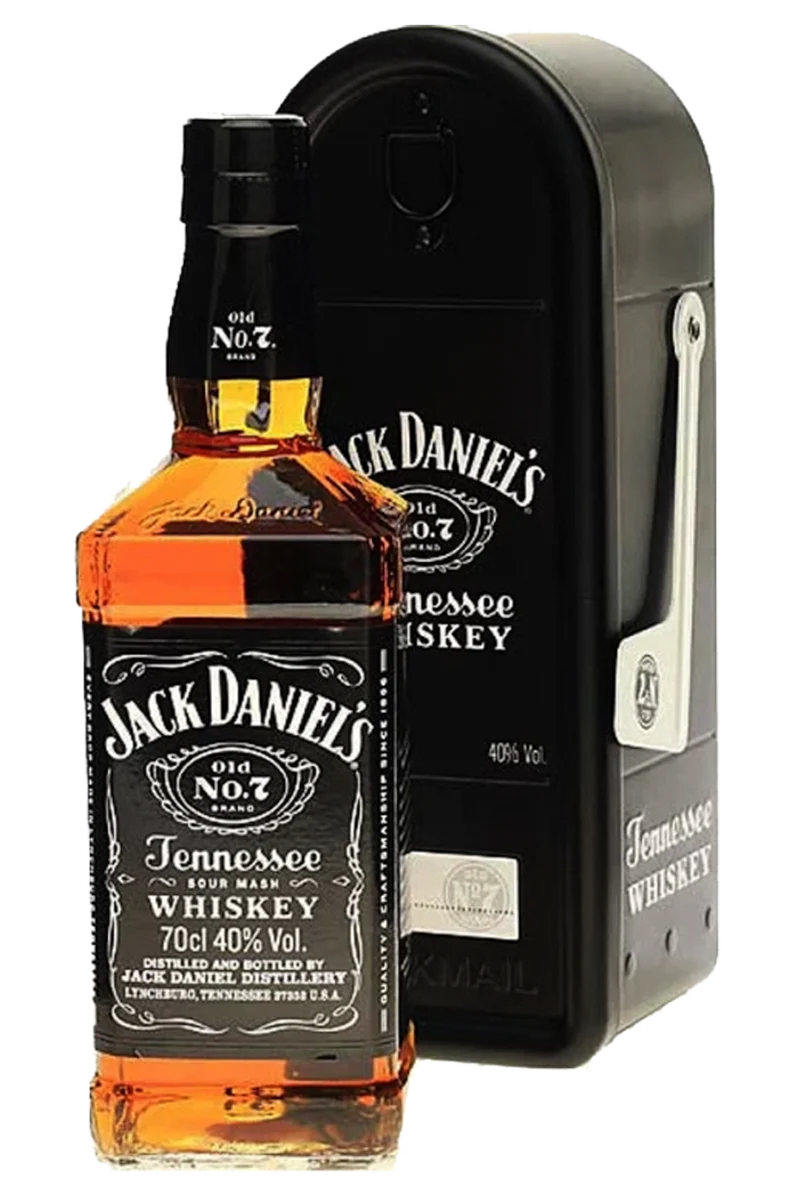 Jack Daniel's in Mailbox