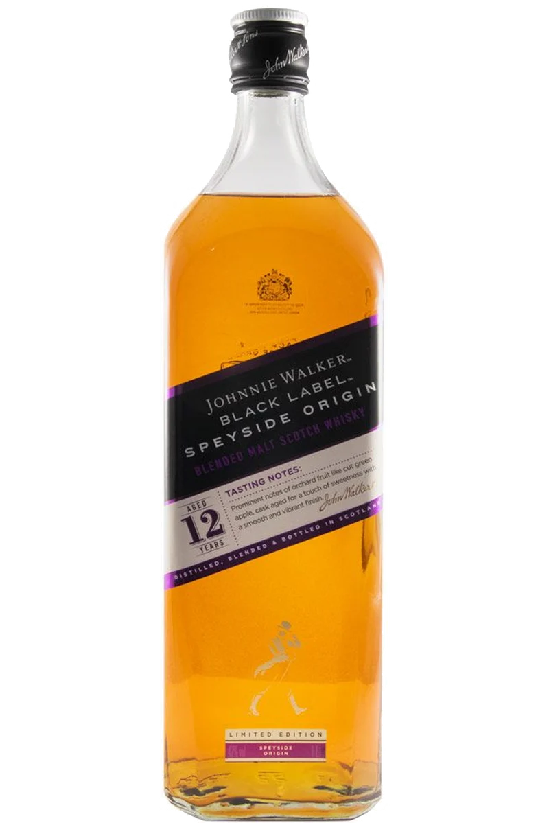 Johnnie Walker Black Label Speyside Origin 12 anos 1L