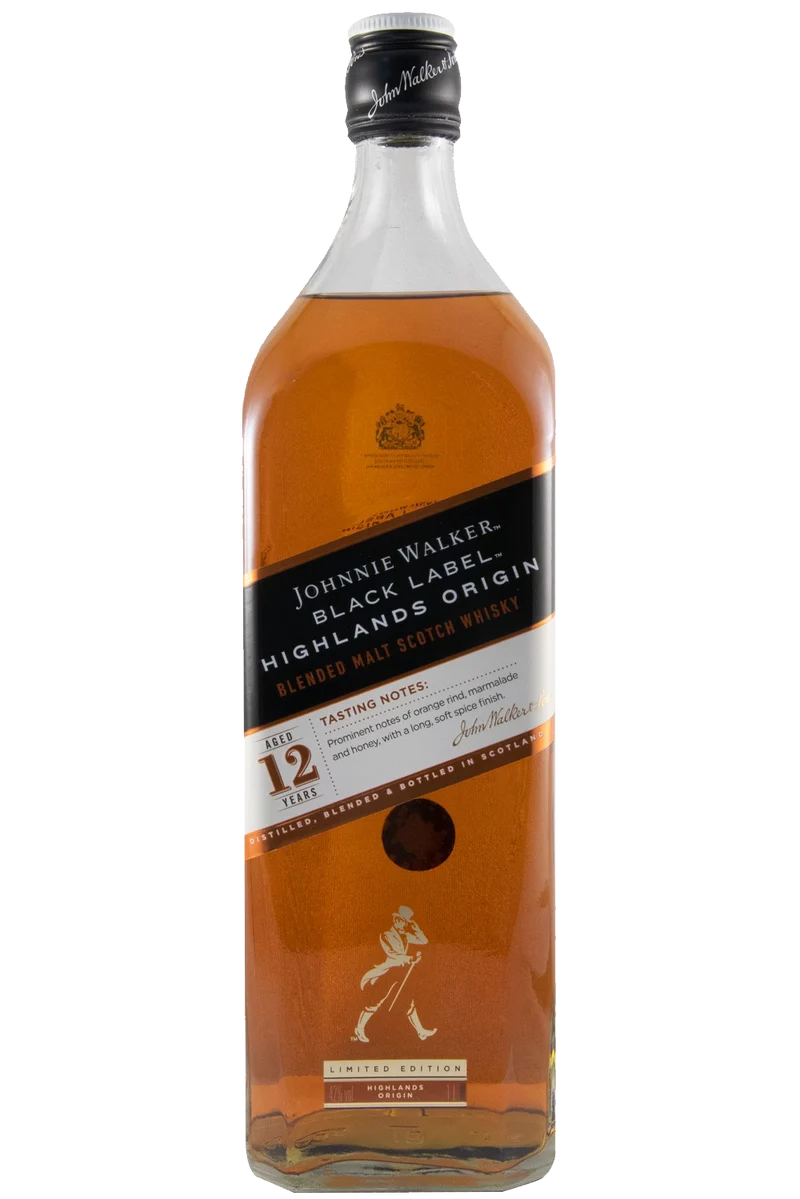 Johnnie Walker Black Label Highland Origin 12 anos 1L
