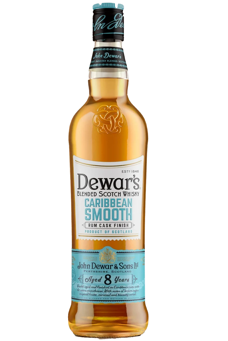 Dewar's Caribbean Smooth 8 Anos
