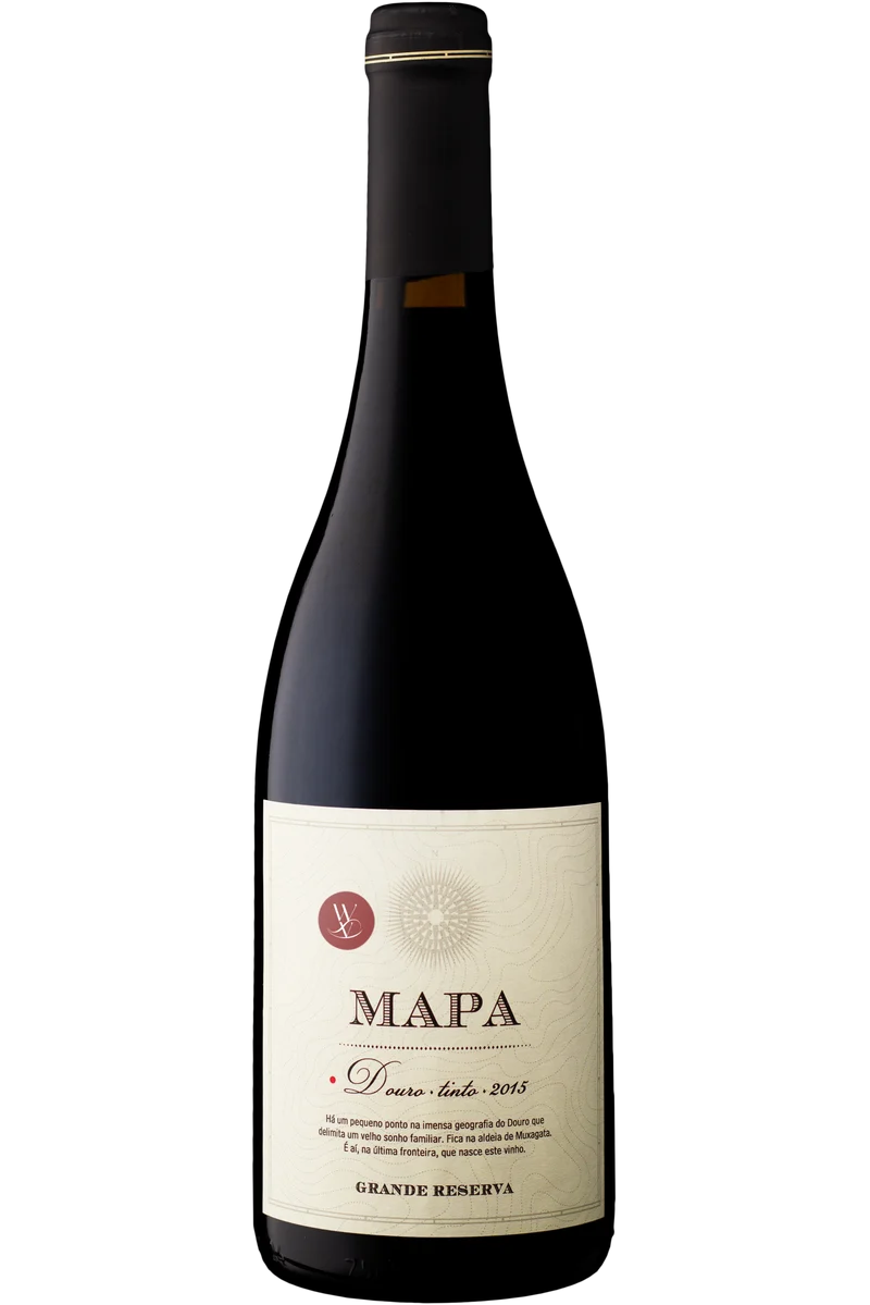 Mapa Grande Reserva Tinto 2015