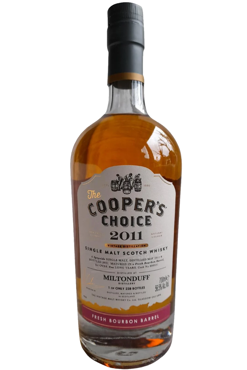 The Cooper's Choice Miltonduff 2011