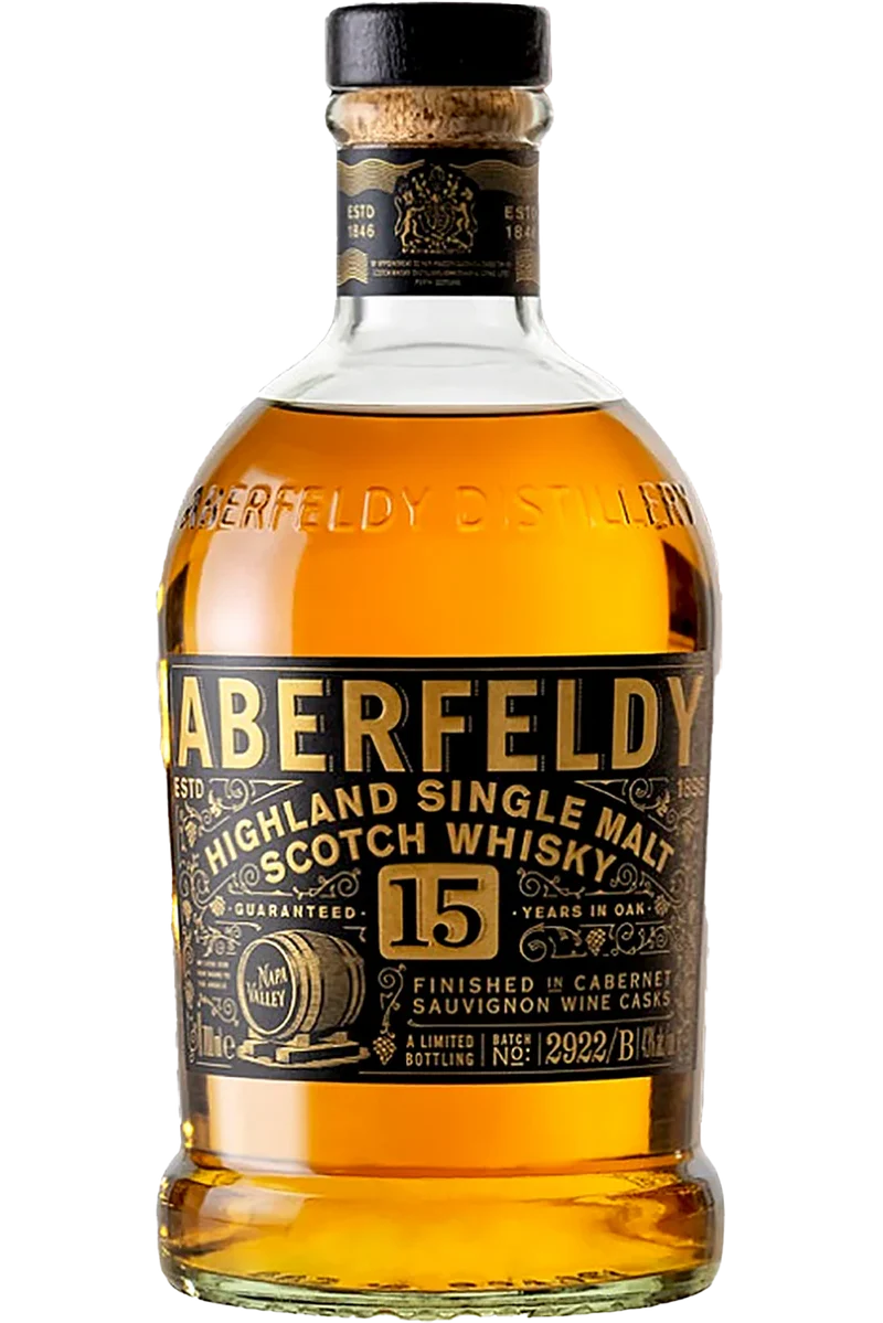 Aberfeldy Red Wine Napa Valley 15 Anos