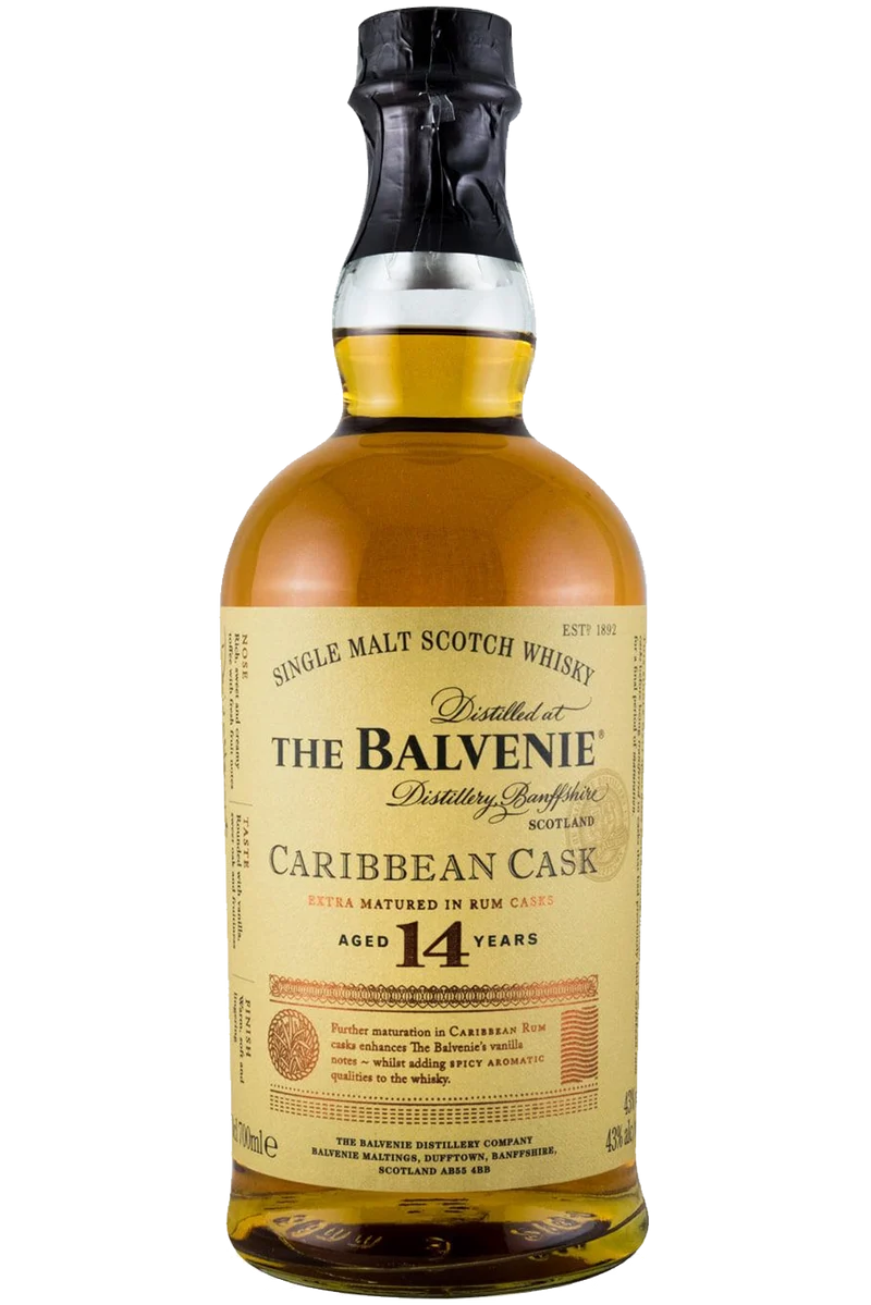 The Balvenie Caribbean Cask 14 Anos c/2 copos