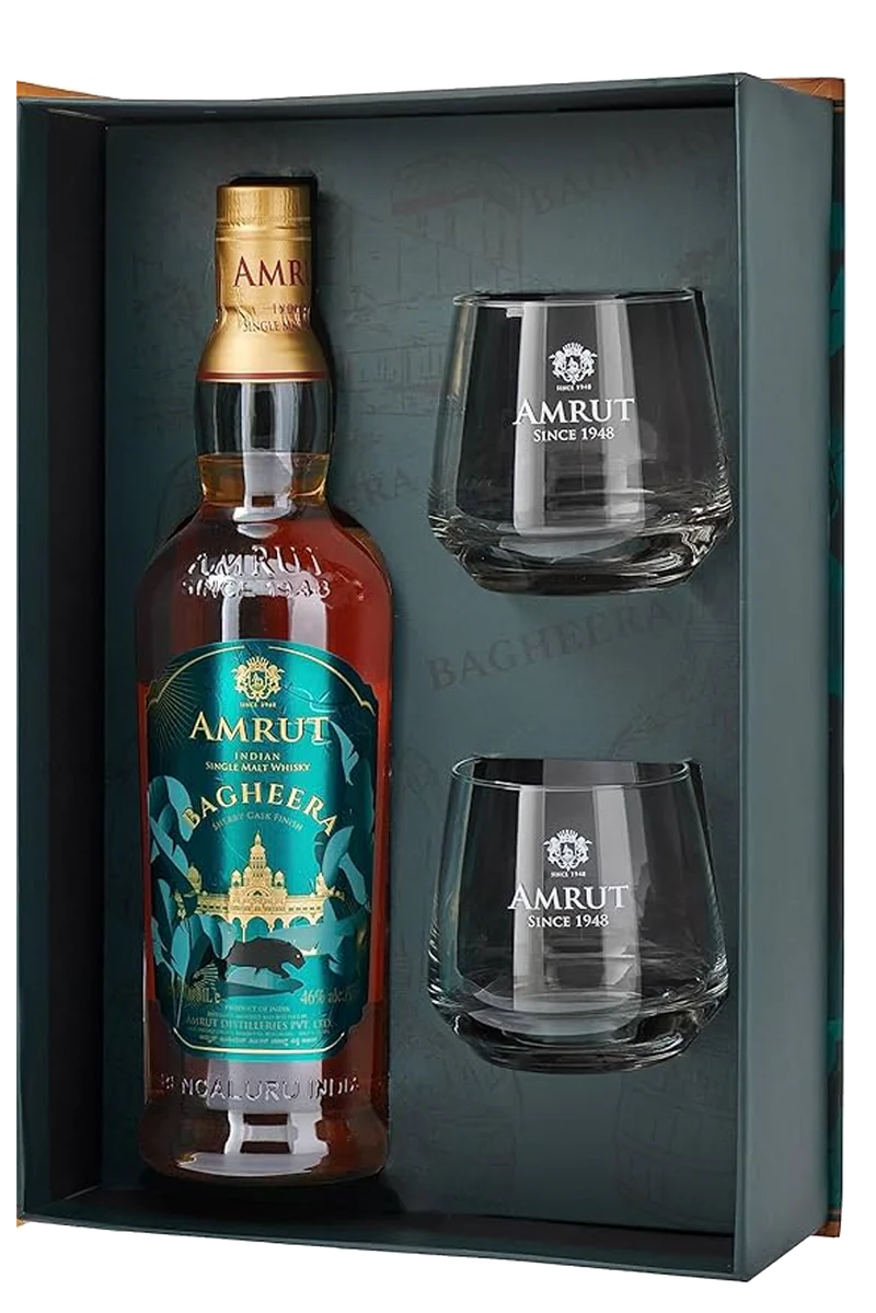 Amrut Bagheera Coffret c/2 copos