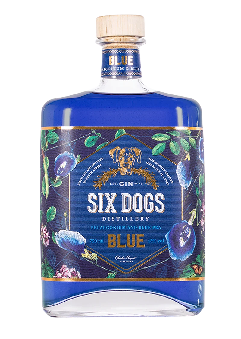 Six Dogs Blue