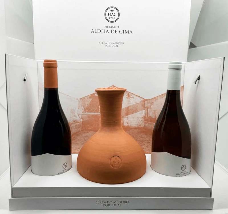 Aldeia De Cima Reserva Branco + Tinto + Decanter Conjunto