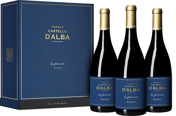 Conjunto Garrafas Castello D'alba Superior Tinto 2022