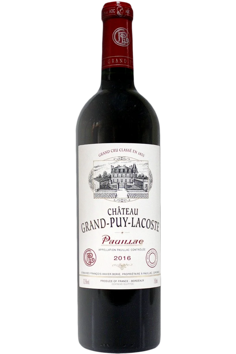 Chateau Grand Puy Lacoste Tinto 2016