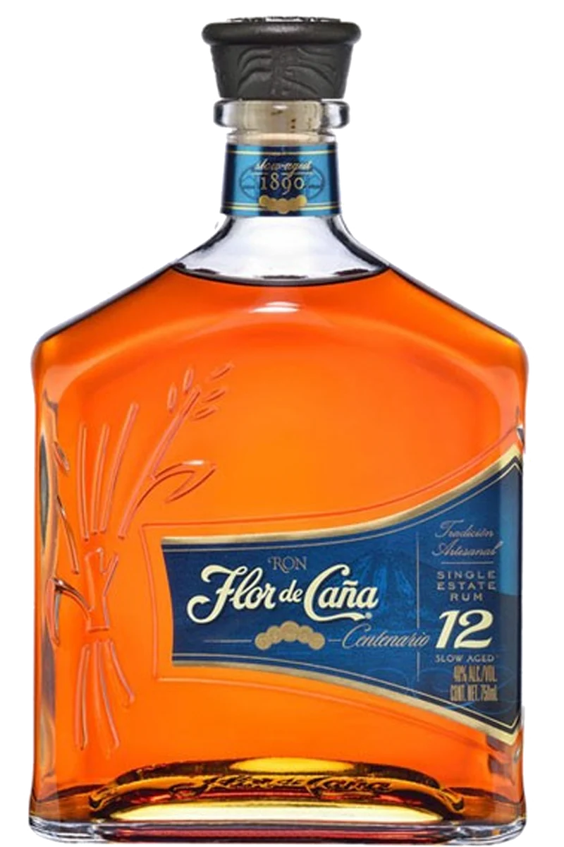 Flor de Cana 12 Anos + Copos