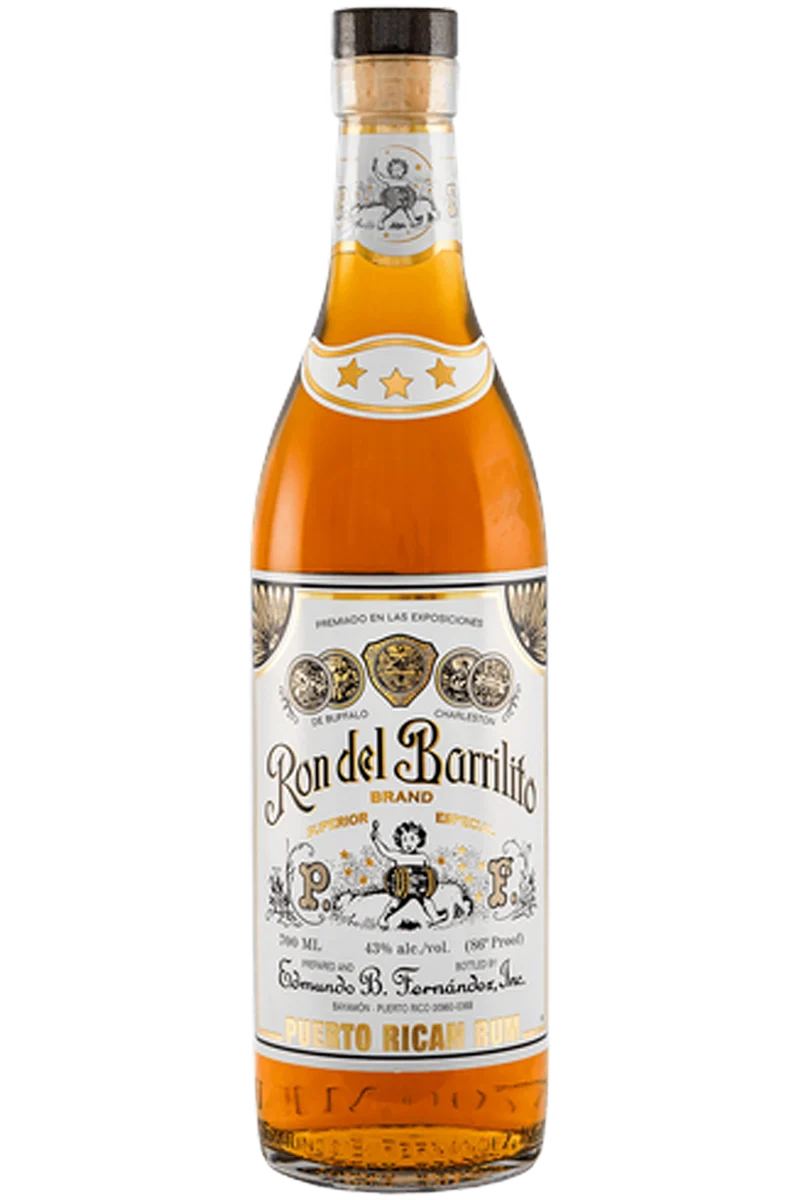 Ron Del Barrilito Three Stars