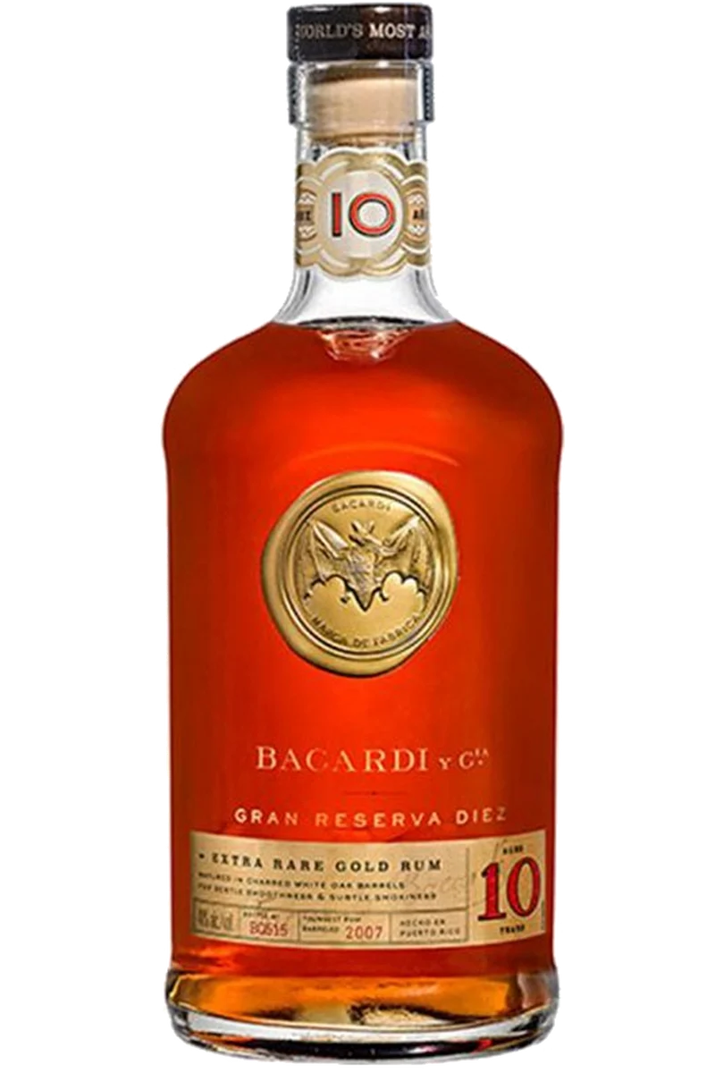 Bacardi Grand Reserve Diez 10 Anos