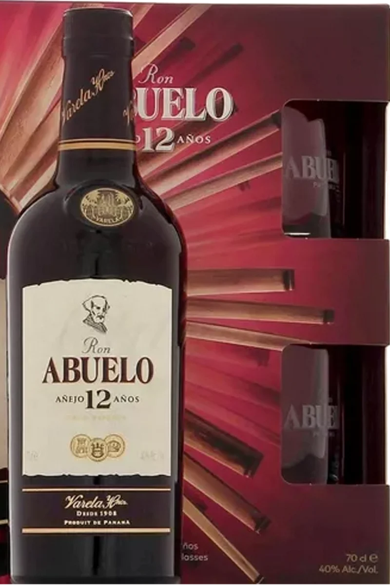 Abuelo 12 Anos + 2 Copos
